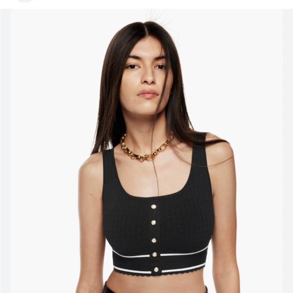 Aritzia sculpt knit tank